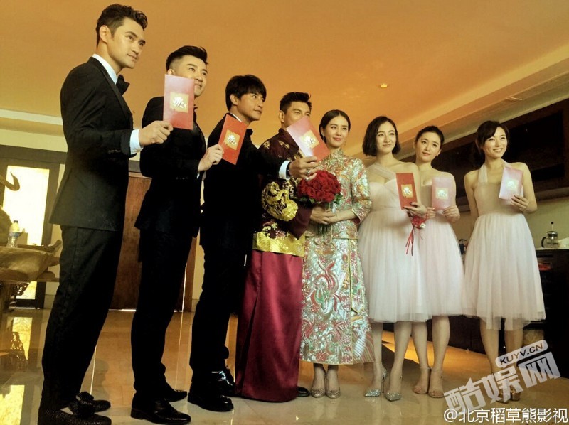 刘诗诗吴奇隆婚礼现场高清组图欣赏