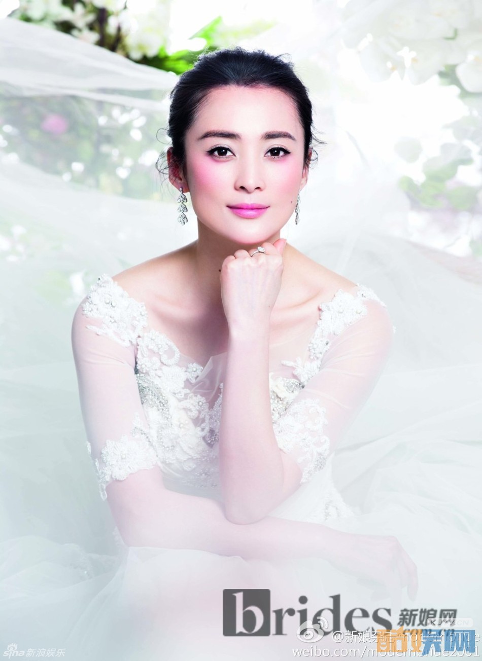 蒋勤勤陈建斌婚纱照欣赏 蒋勤勤陈建斌一直称为娱乐圈的模范夫妻