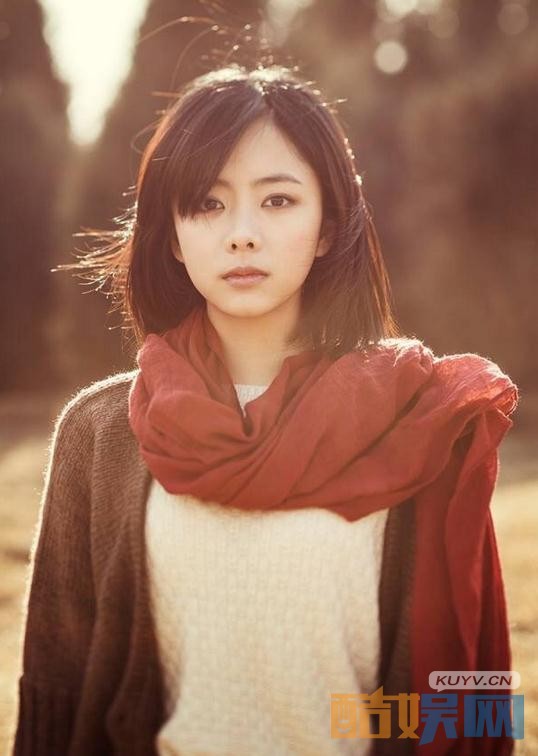 谭松韵森女系列写真