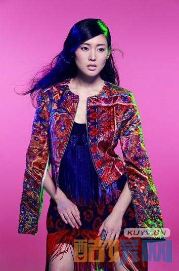 张天爱时尚写真