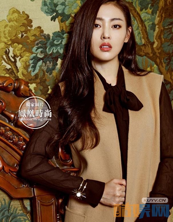 张天爱凤凰时尚写真