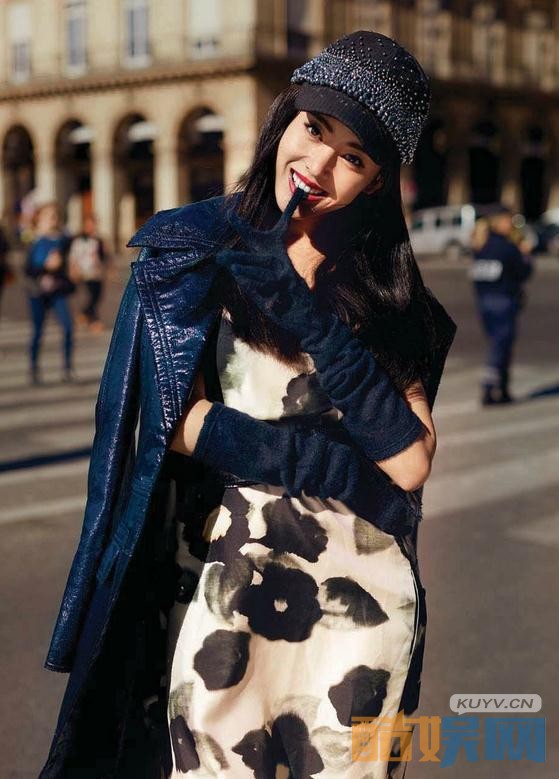 张天爱悦己杂志照