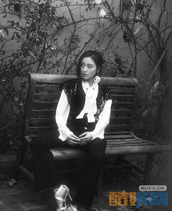 张天爱时装L&lsquo;officel杂志照