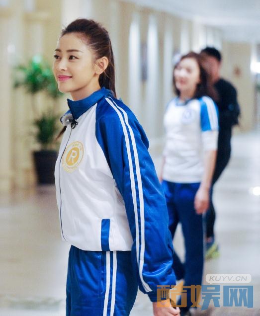 张天爱《奔跑吧兄弟》综艺照