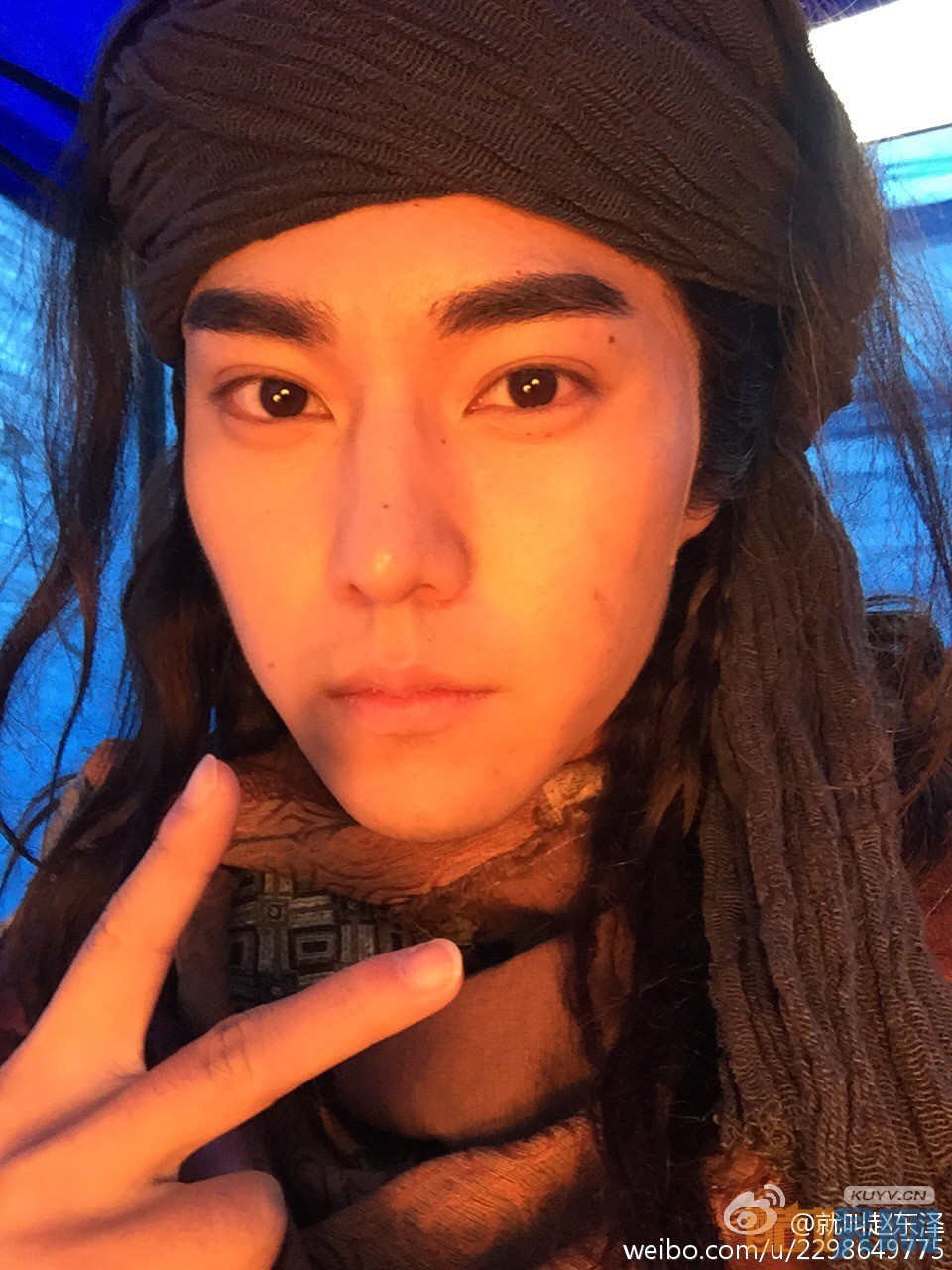 大唐荣耀叶护扮演者赵东泽写真生活照