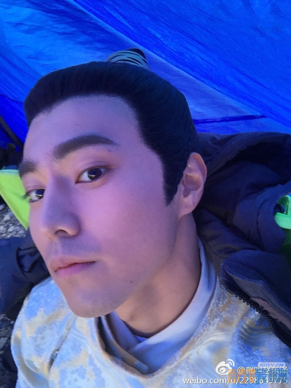 大唐荣耀叶护扮演者赵东泽写真生活照