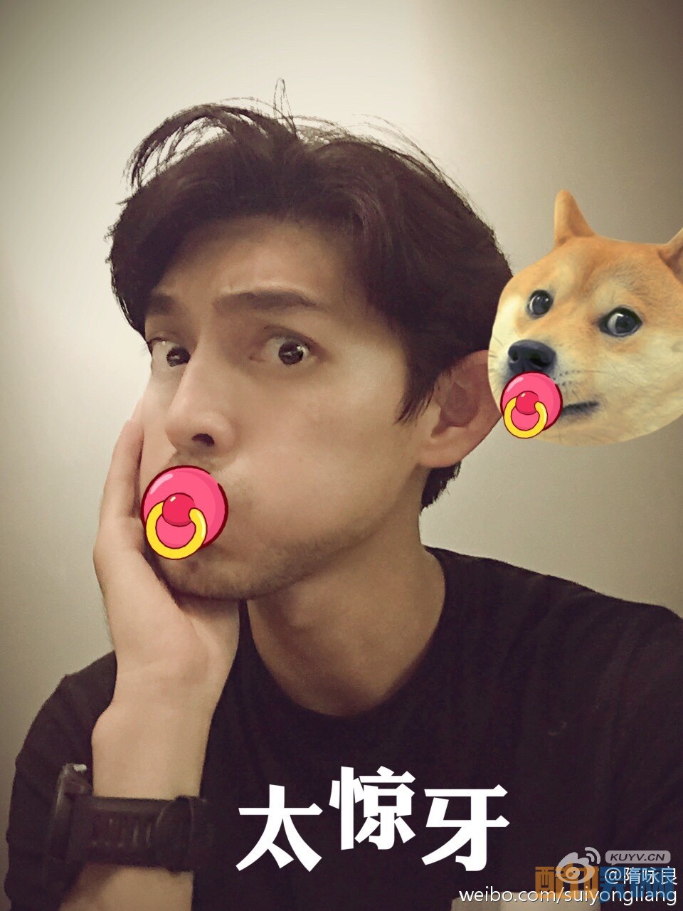 隋咏良搞怪表情包