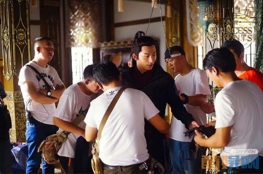 特工皇妃楚乔传片场照