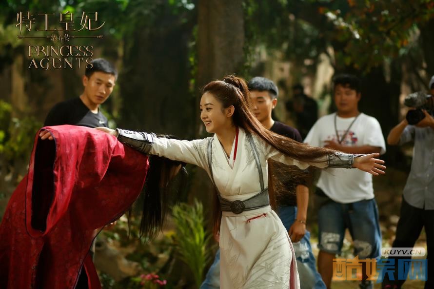 特工皇妃楚乔传片场照