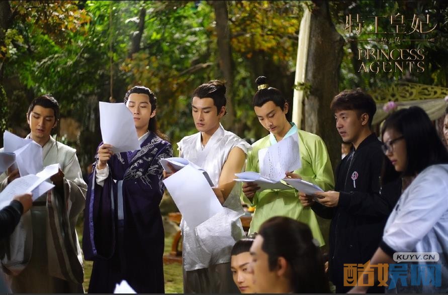 特工皇妃楚乔传片场照