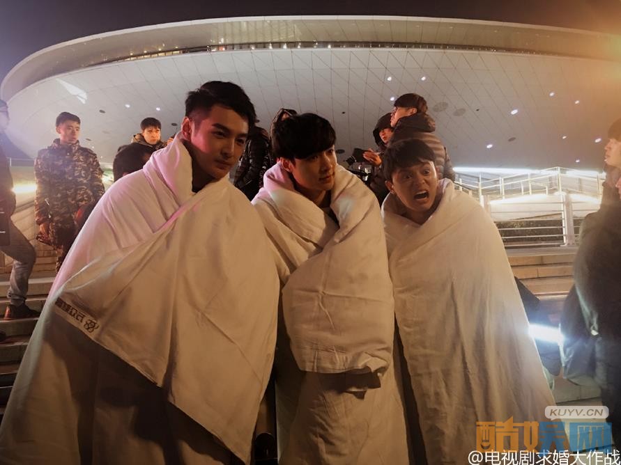 求婚大作战片场照