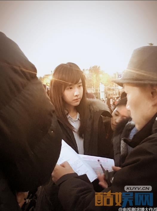 求婚大作战片场照