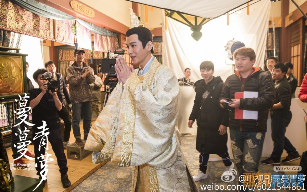 蔓蔓青萝片场照