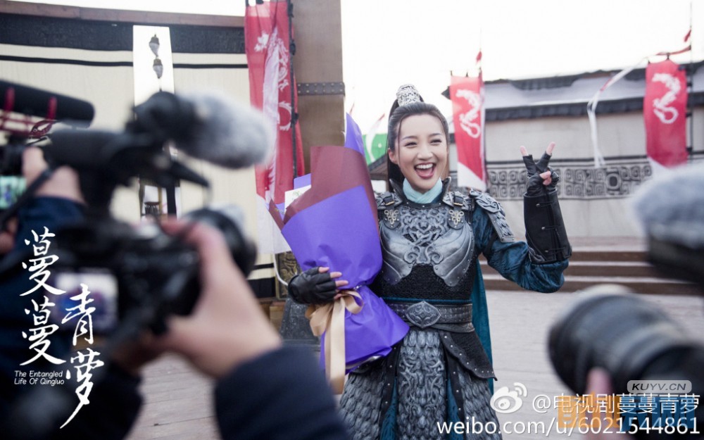 蔓蔓青萝片场照