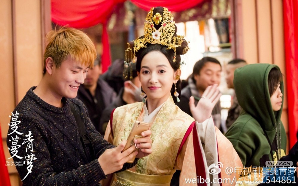 蔓蔓青萝片场照