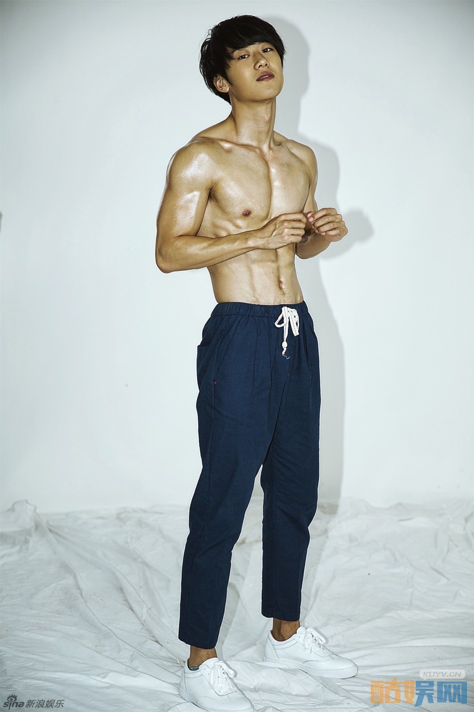 朱嘉琦肌肉大片写真