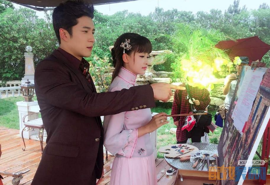 《人生若如初相见》片场照