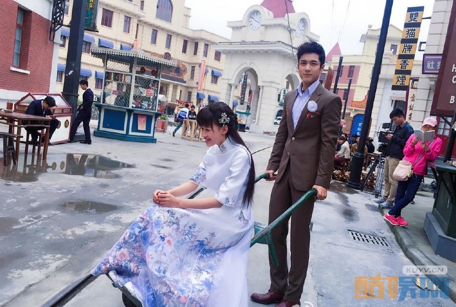 《人生若如初相见》片场照