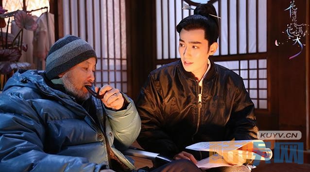 《花谢花飞花满天》片场照