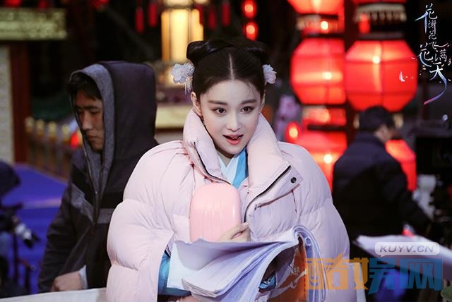 《花谢花飞花满天》片场照