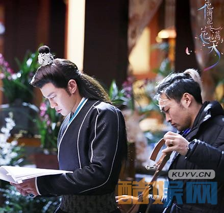 《花谢花飞花满天》片场照