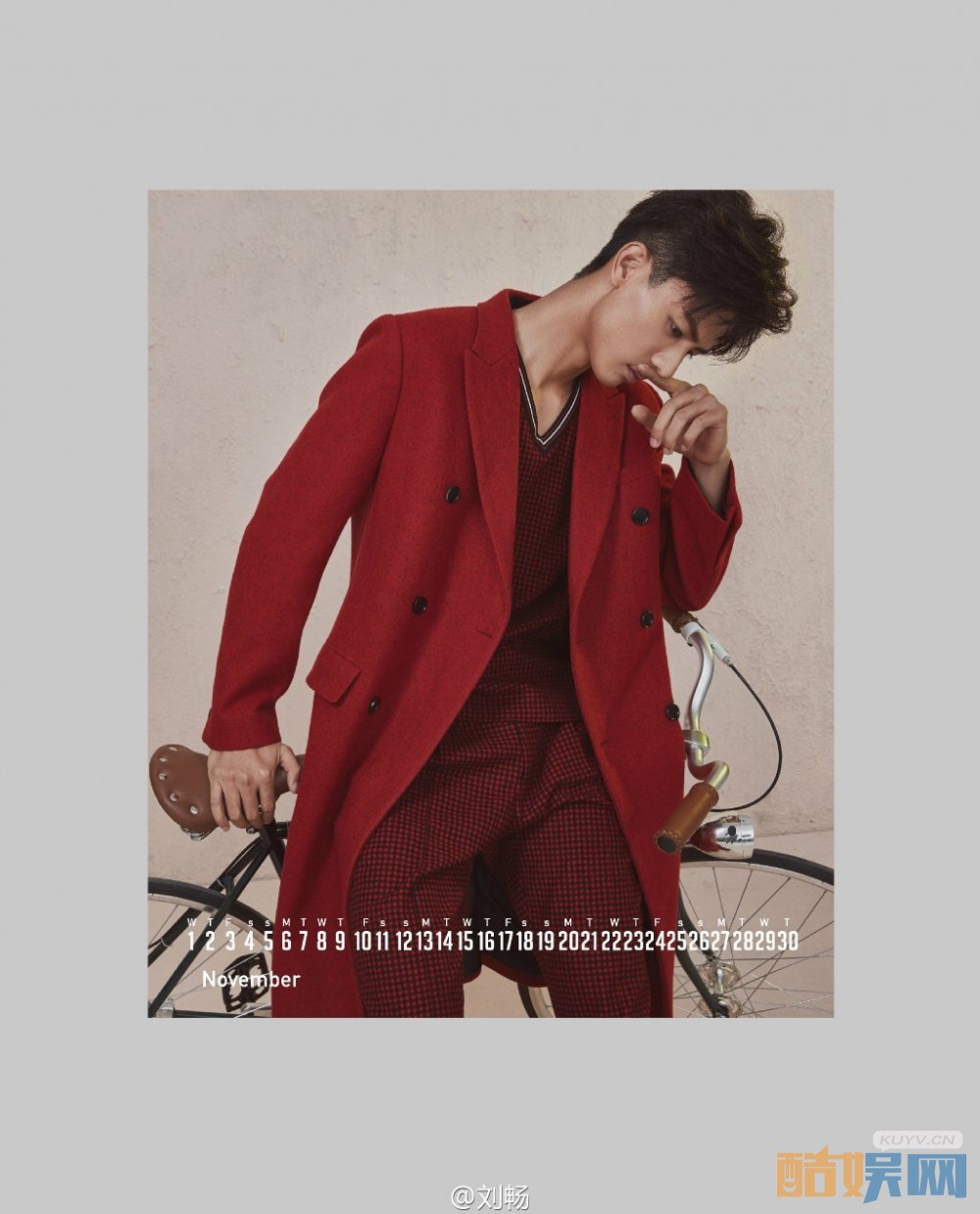 刘畅杂志广告写真