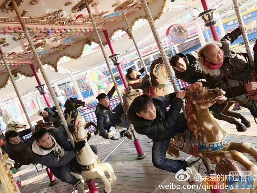 亲爱的味道片场照