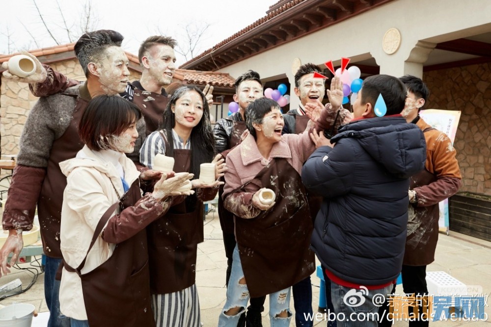 亲爱的味道片场照