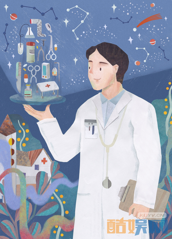  外科风云曝动漫版海报  可爱画风惹人爱