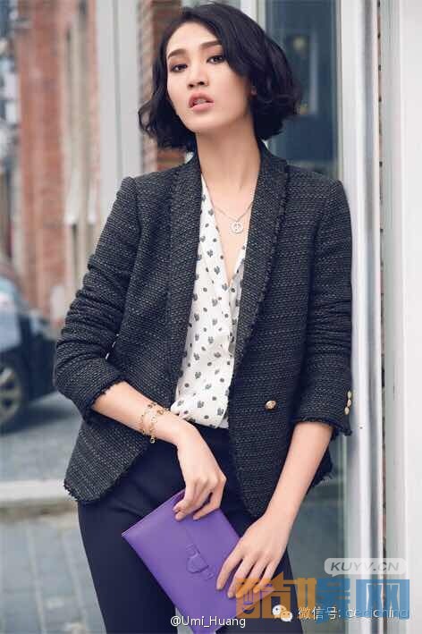 黄晓婉知性写真