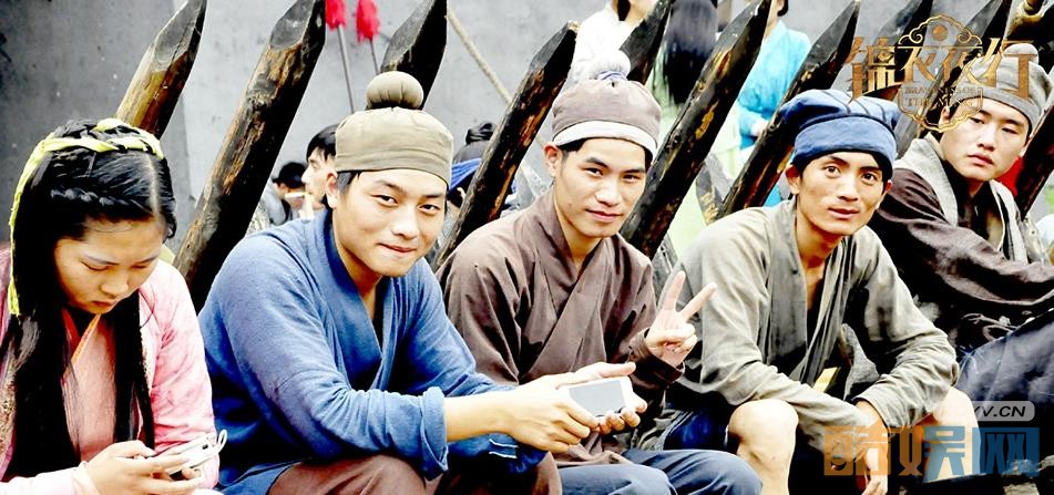 锦衣夜行片场照