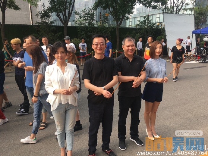 好久不见片场照