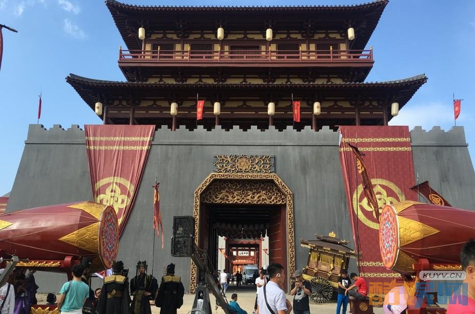 《独孤天下》片场照