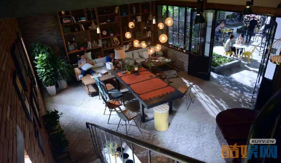 《王子咖啡店》片场照