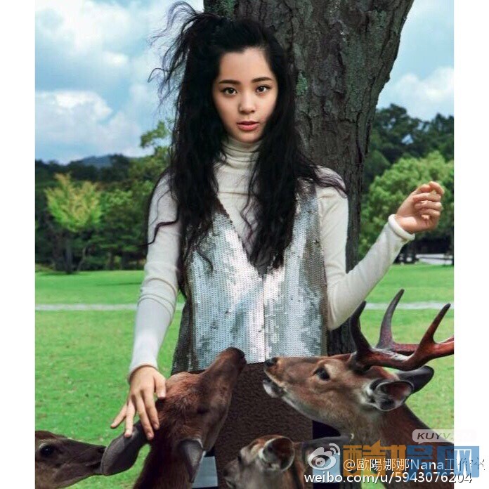欧阳娜娜杂志写真