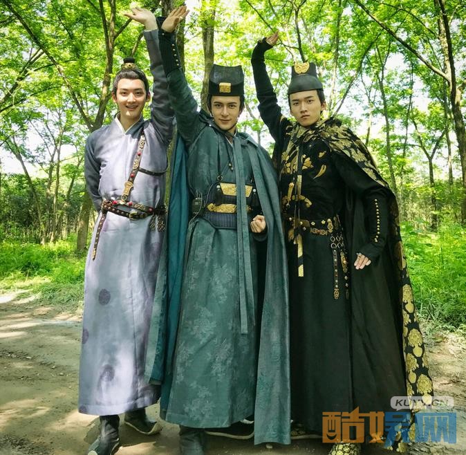 《凤囚凰》片场照