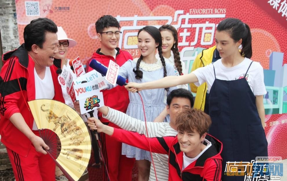 《桔子街的断货男》片场照