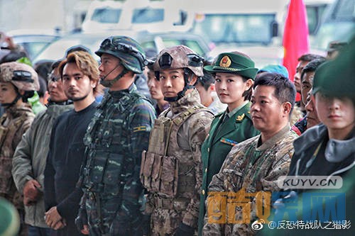 反恐特战队之猎影片场照
