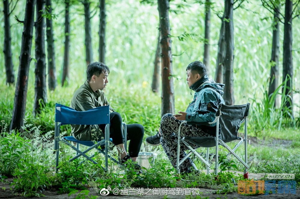 幽兰湖之御厨驾到片场照