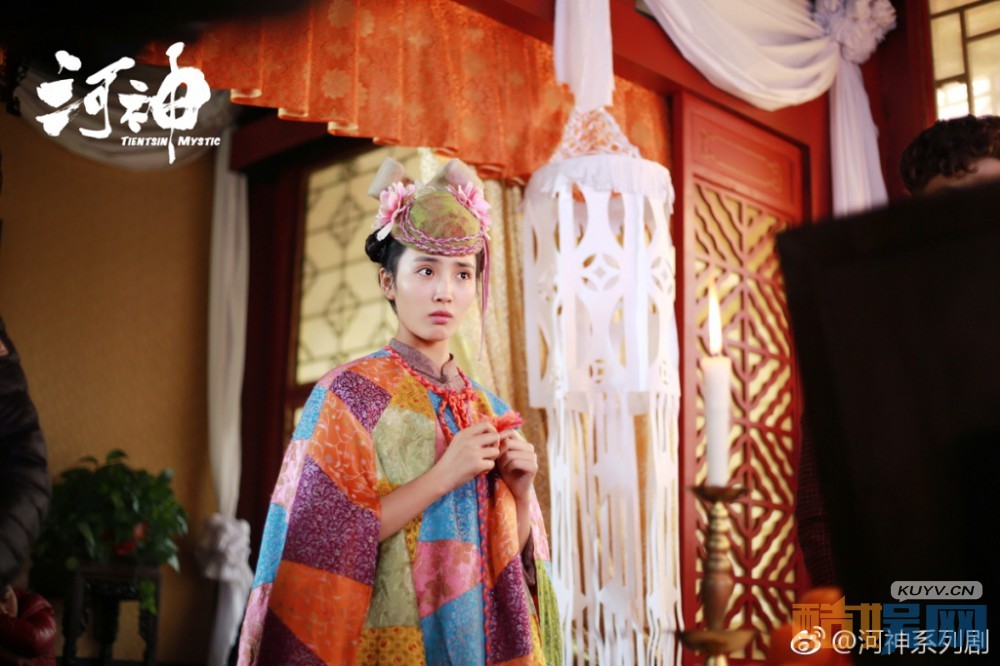 超级网剧河神开播在即 王梓璇演艺怪异神婆大显神通