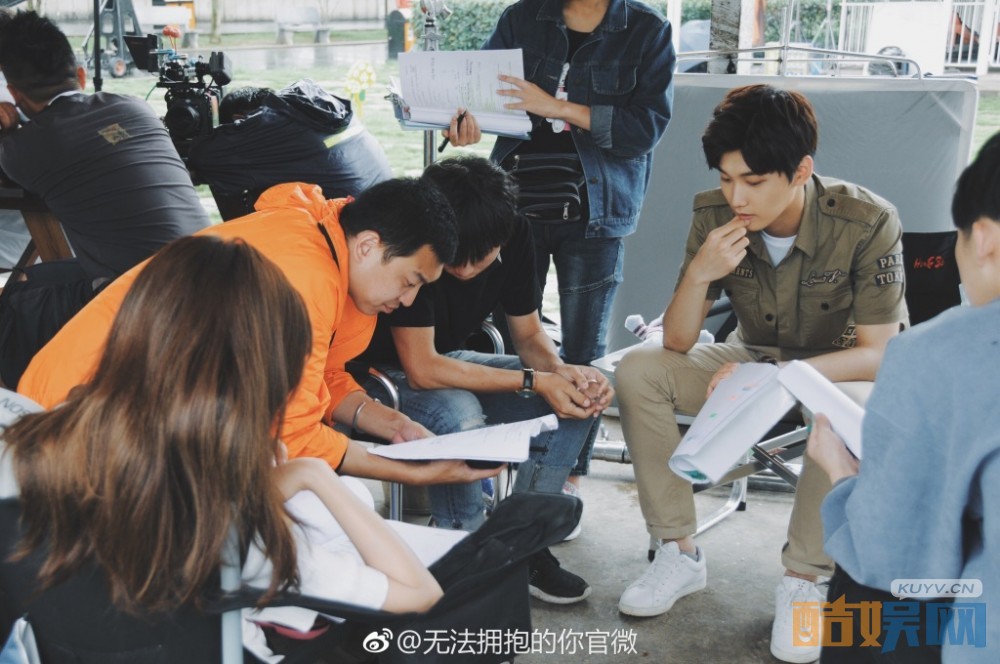 无法拥抱的你片场照
