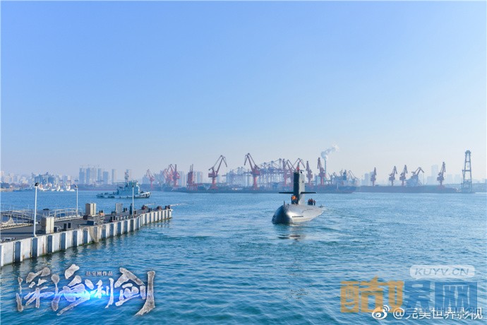 电视剧深海利剑曝光“蹈海沧龙”主题剧照，深海潜艇使命必达