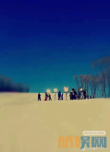  东山晴后雪片场照
