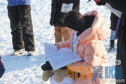 东山晴后雪片场照