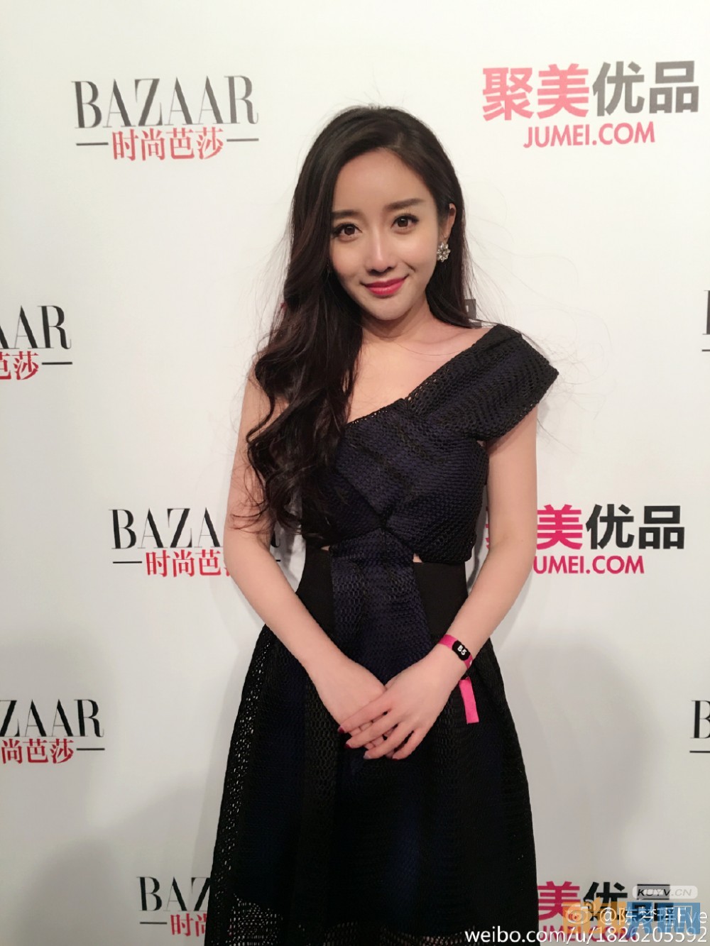 陈梦瑶参加活动写真