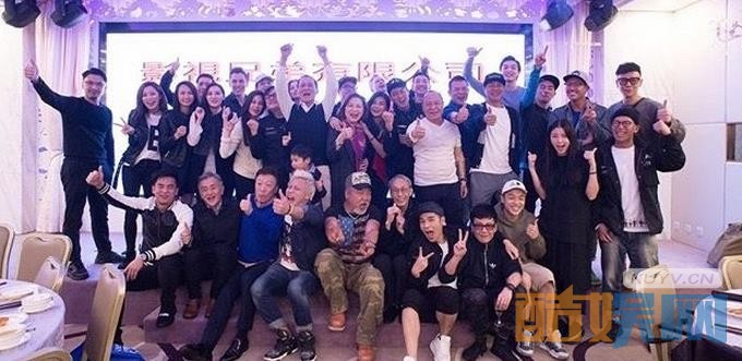 《反黑》片场照