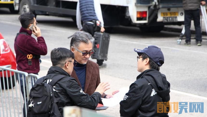 《反黑》片场照