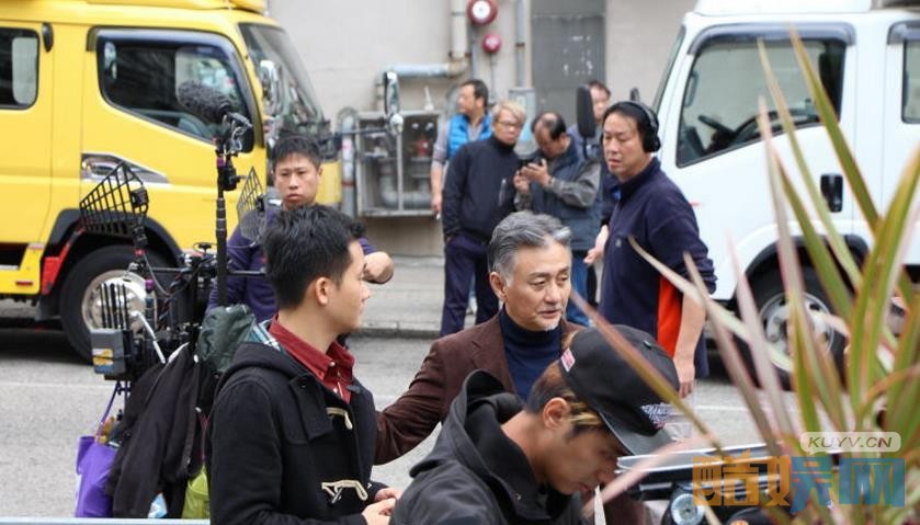 《反黑》片场照