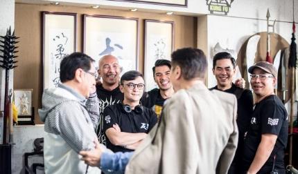 《反黑》片场照