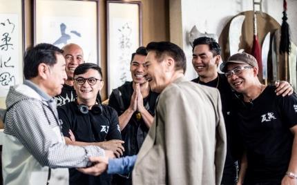 《反黑》片场照